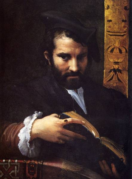 Portrait Of A Man With A Book